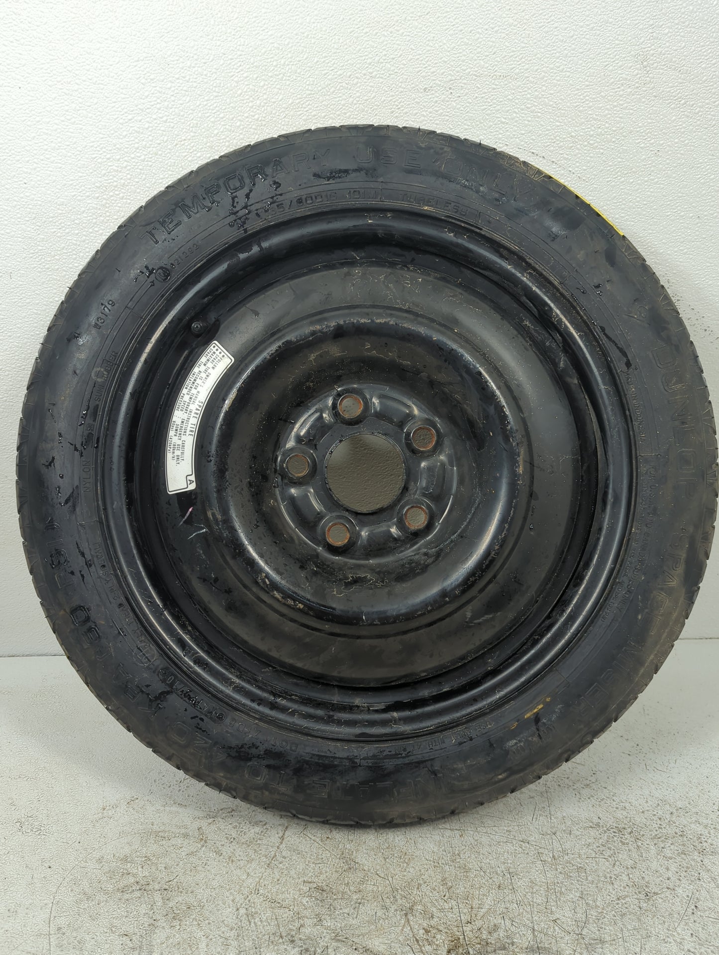 2010 Acura Tsx Tsx Spare Donut Tire Wheel Rim Oem - Oemusedautoparts1.com
