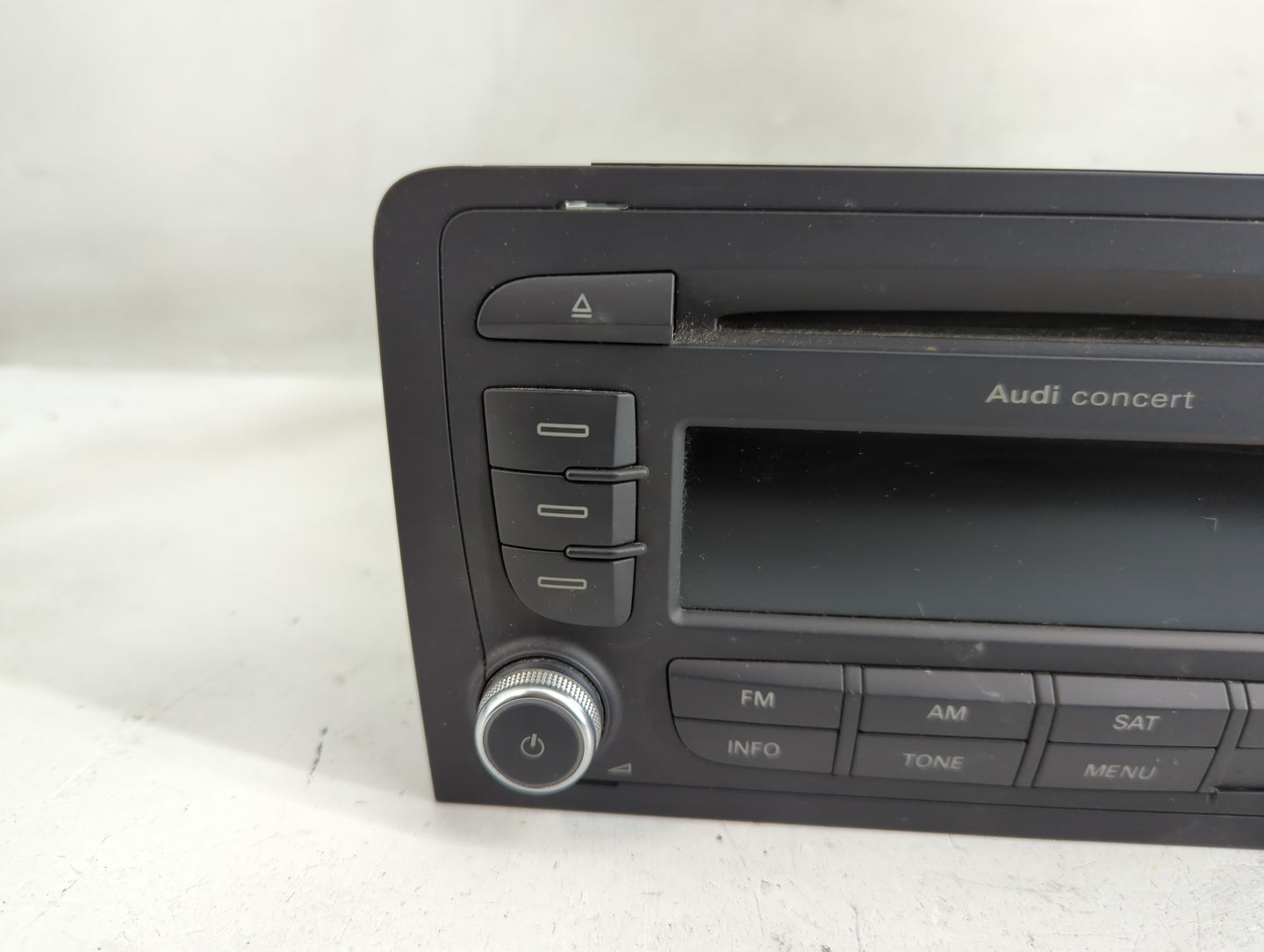 2010 Audi A3 Radio AM FM Cd Player Receiver Replacement Fits OEM Used Auto Parts - Oemusedautoparts1.com