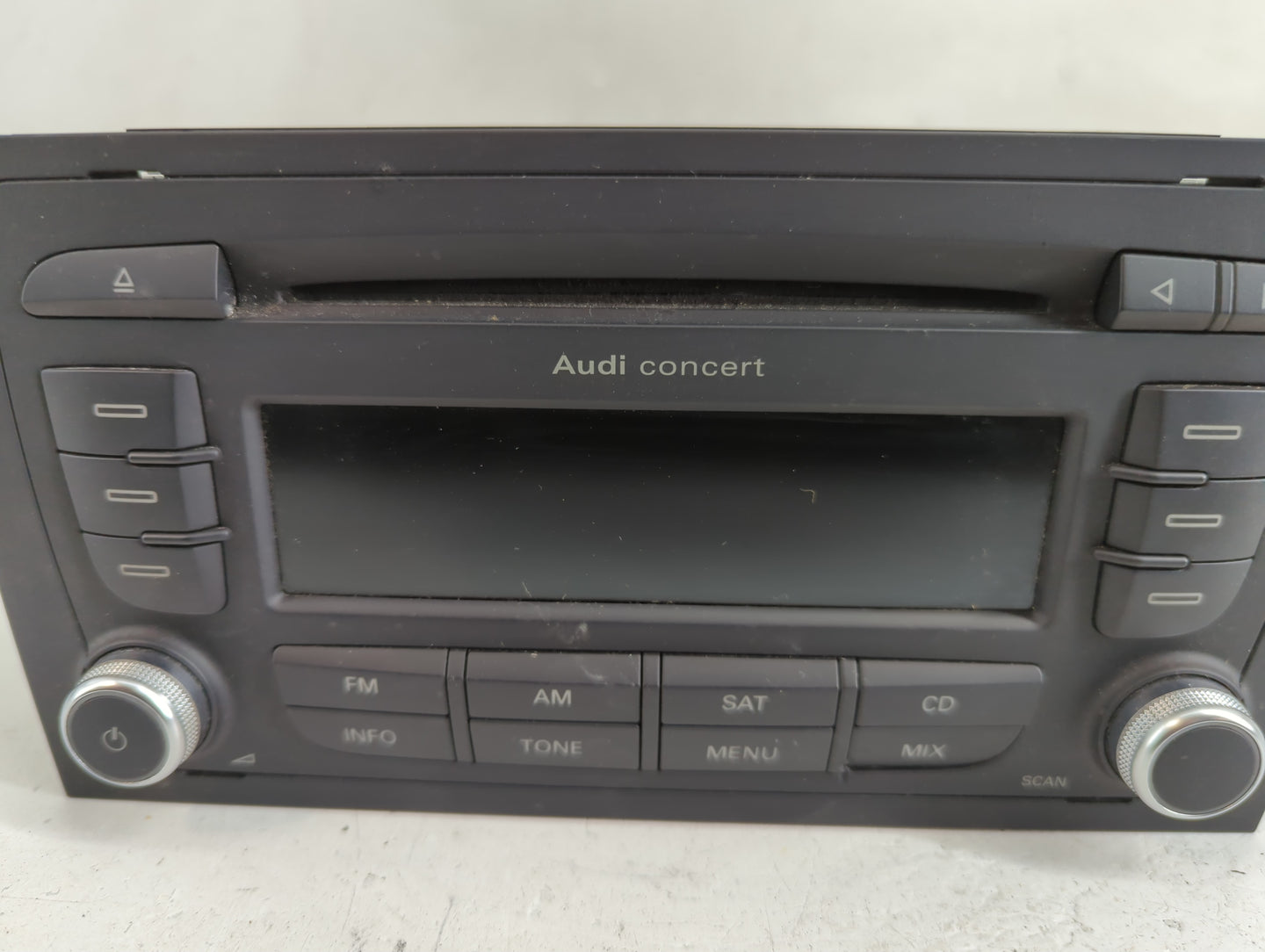2010 Audi A3 Radio AM FM Cd Player Receiver Replacement Fits OEM Used Auto Parts - Oemusedautoparts1.com