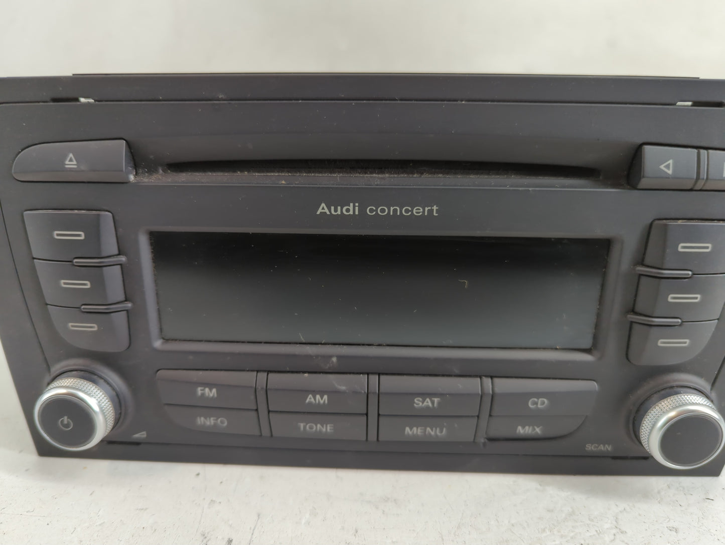 2010 Audi A3 Radio AM FM Cd Player Receiver Replacement Fits OEM Used Auto Parts - Oemusedautoparts1.com