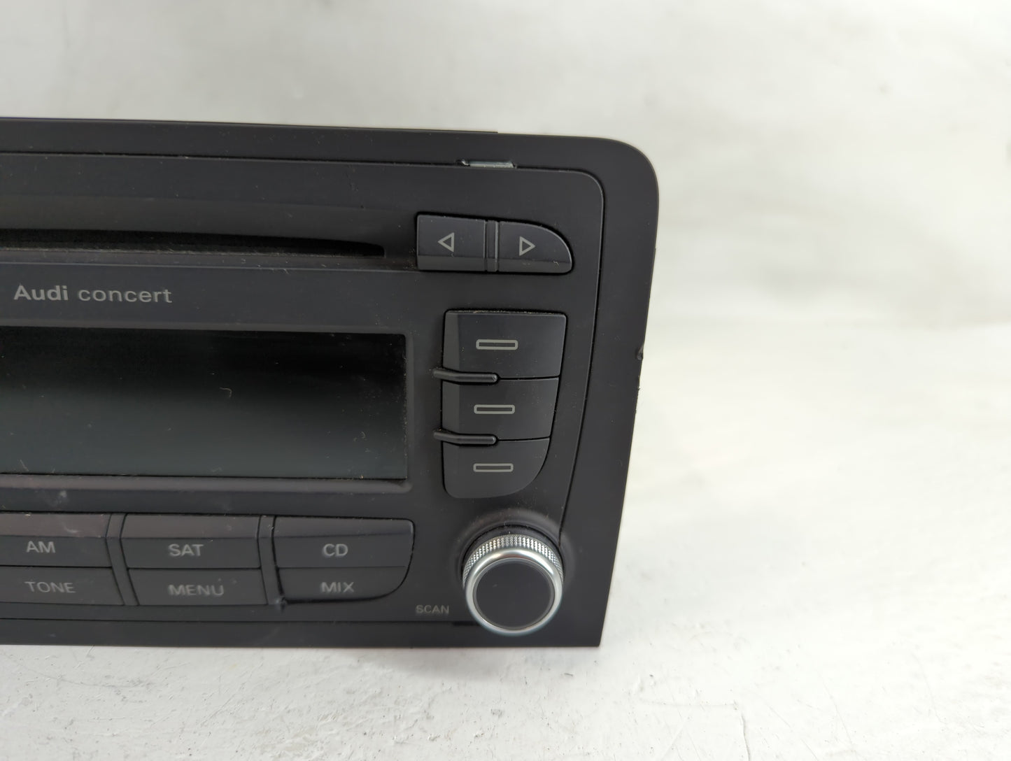 2010 Audi A3 Radio AM FM Cd Player Receiver Replacement Fits OEM Used Auto Parts - Oemusedautoparts1.com