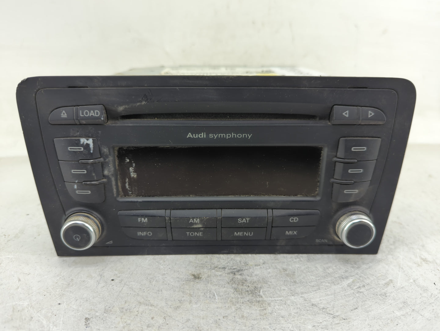 2010-2013 Audi A3 Radio AM FM Cd Player Receiver Replacement P/N:8P0035195Q 7649279380 Fits Fits 2010 2011 2012 2013 OEM Use