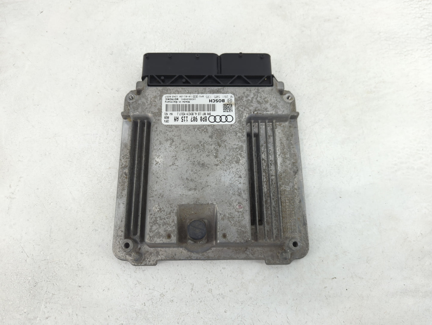 2010-2011 Audi A3 PCM Engine Control Computer ECU ECM PCU OEM P/N:8P0 907 115 AN Fits Fits 2010 2011 OEM Used Auto Parts - O