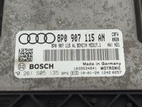2010-2011 Audi A3 PCM Engine Control Computer ECU ECM PCU OEM P/N:8P0 907 115 AN Fits Fits 2010 2011 OEM Used Auto Parts - O