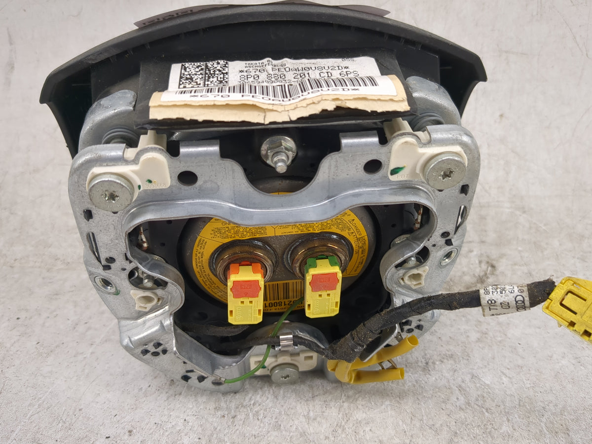 2009-2012 Audi A3 Air Bag Driver Left Steering Wheel Mounted Black - Oemusedautoparts1.com