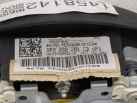 2009-2012 Audi A3 Air Bag Driver Left Steering Wheel Mounted Black - Oemusedautoparts1.com