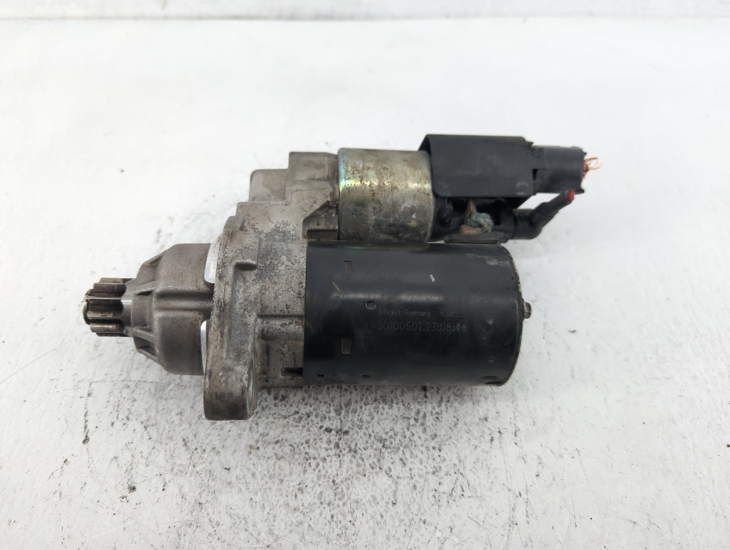 2006-2013 Audi A3 Car Starter Motor Solenoid OEM P/N:02M 911 023 G Fits OEM Used Auto Parts - Oemusedautoparts1.com