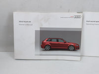 2010 Audi A3 Owners Manual Book Guide OEM Used Auto Parts - Oemusedautoparts1.com