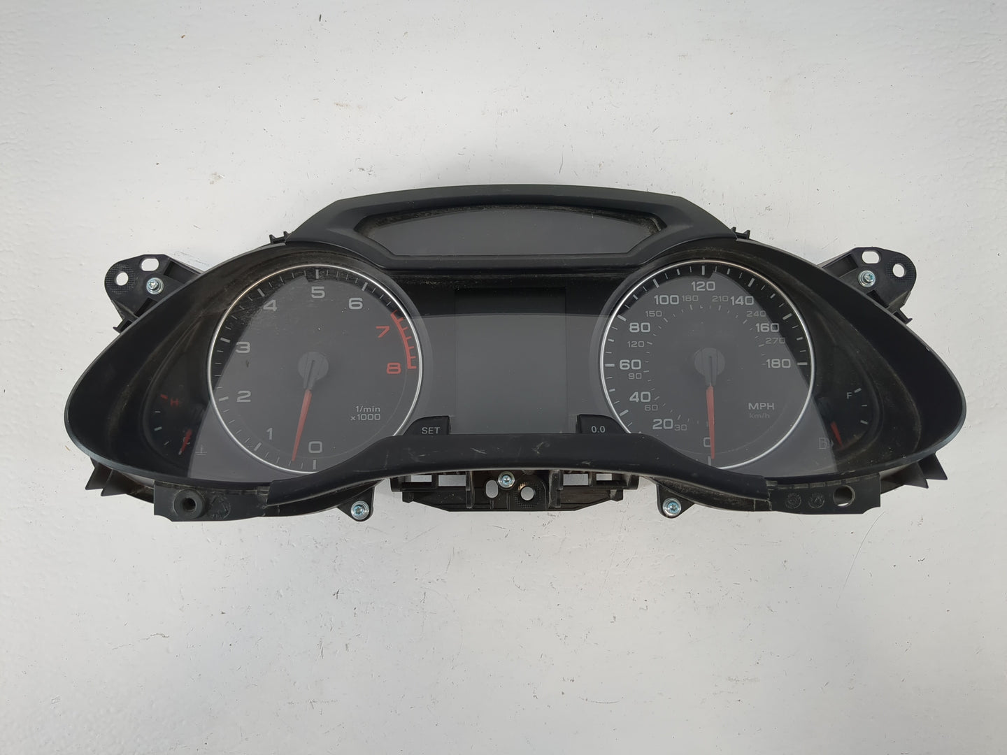 2010-2012 Audi A4 Instrument Cluster Speedometer Gauges P/N:8K0 920 950 E Fits Fits 2010 2011 2012 OEM Used Auto Parts - Oem