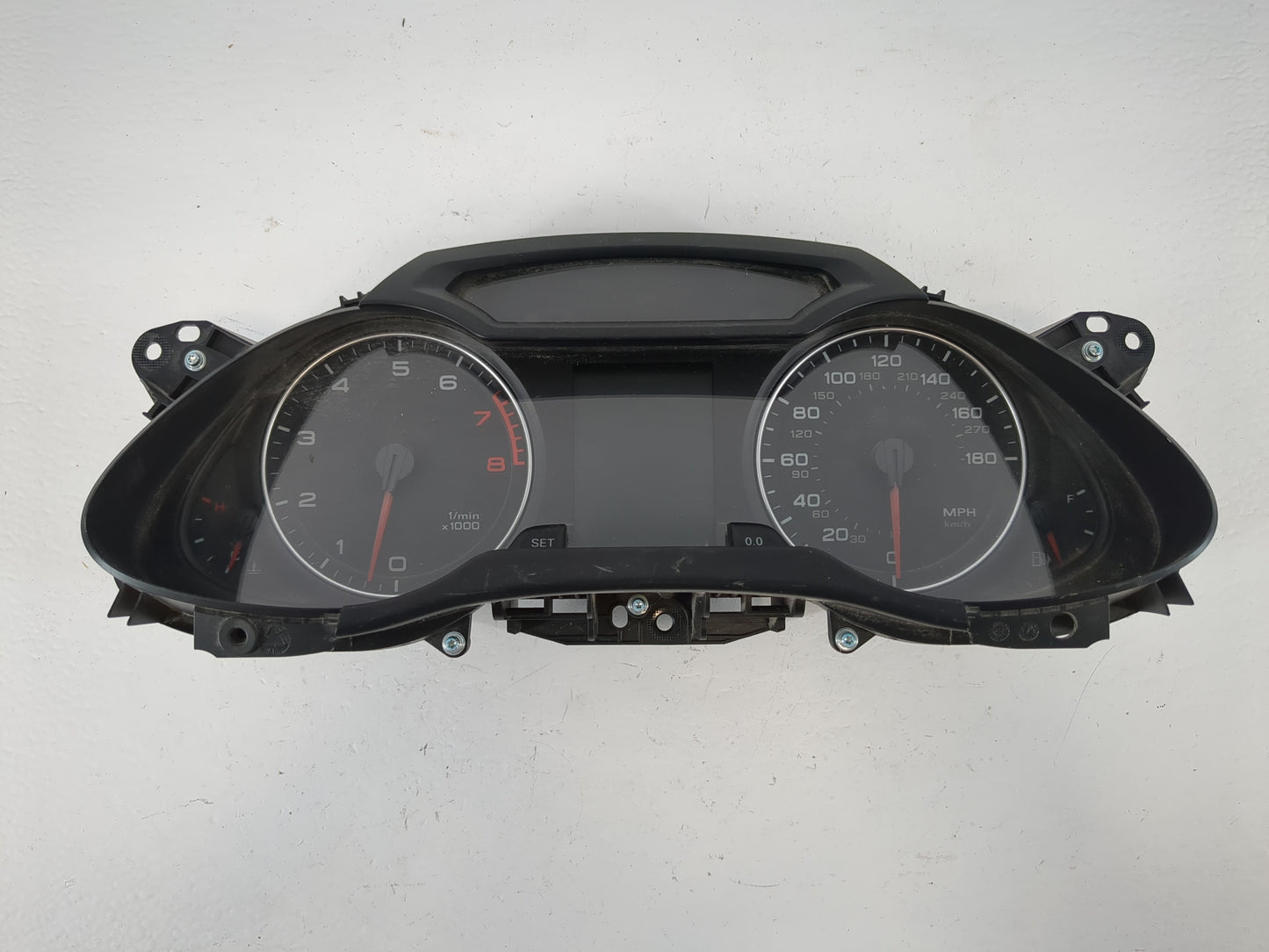2010-2012 Audi A4 Instrument Cluster Speedometer Gauges P/N:8K0 920 950 E Fits Fits 2010 2011 2012 OEM Used Auto Parts - Oem