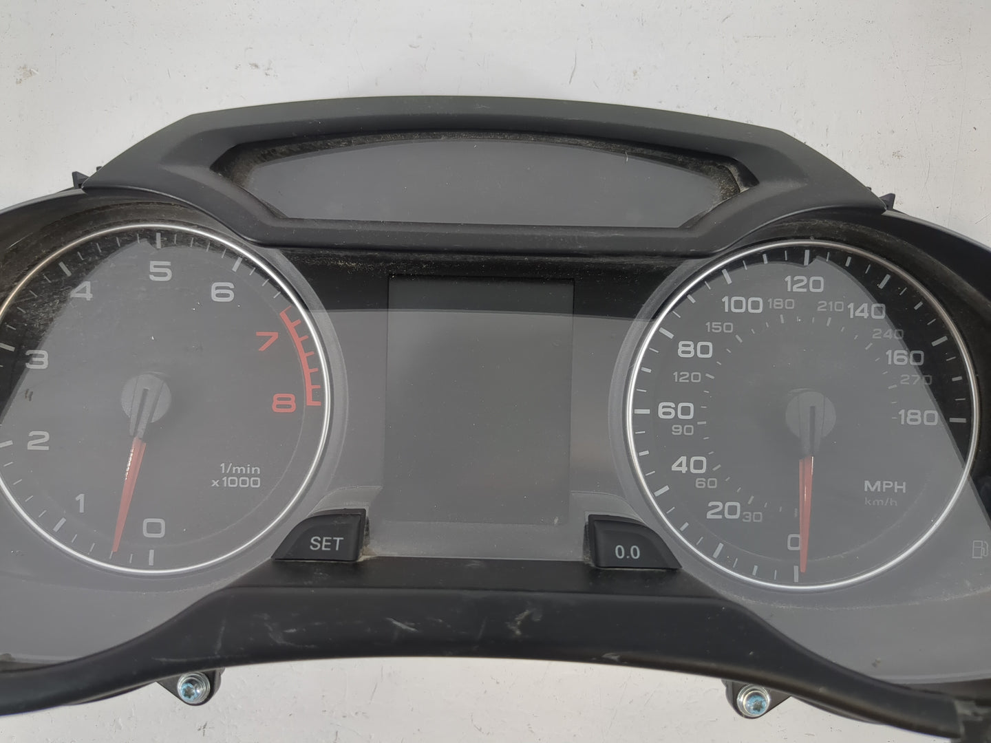 2010-2012 Audi A4 Instrument Cluster Speedometer Gauges P/N:8K0 920 950 E Fits Fits 2010 2011 2012 OEM Used Auto Parts - Oem