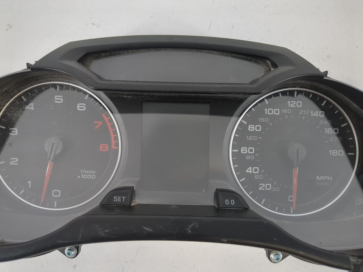 2010-2012 Audi A4 Instrument Cluster Speedometer Gauges P/N:8K0 920 950 E Fits Fits 2010 2011 2012 OEM Used Auto Parts - Oem