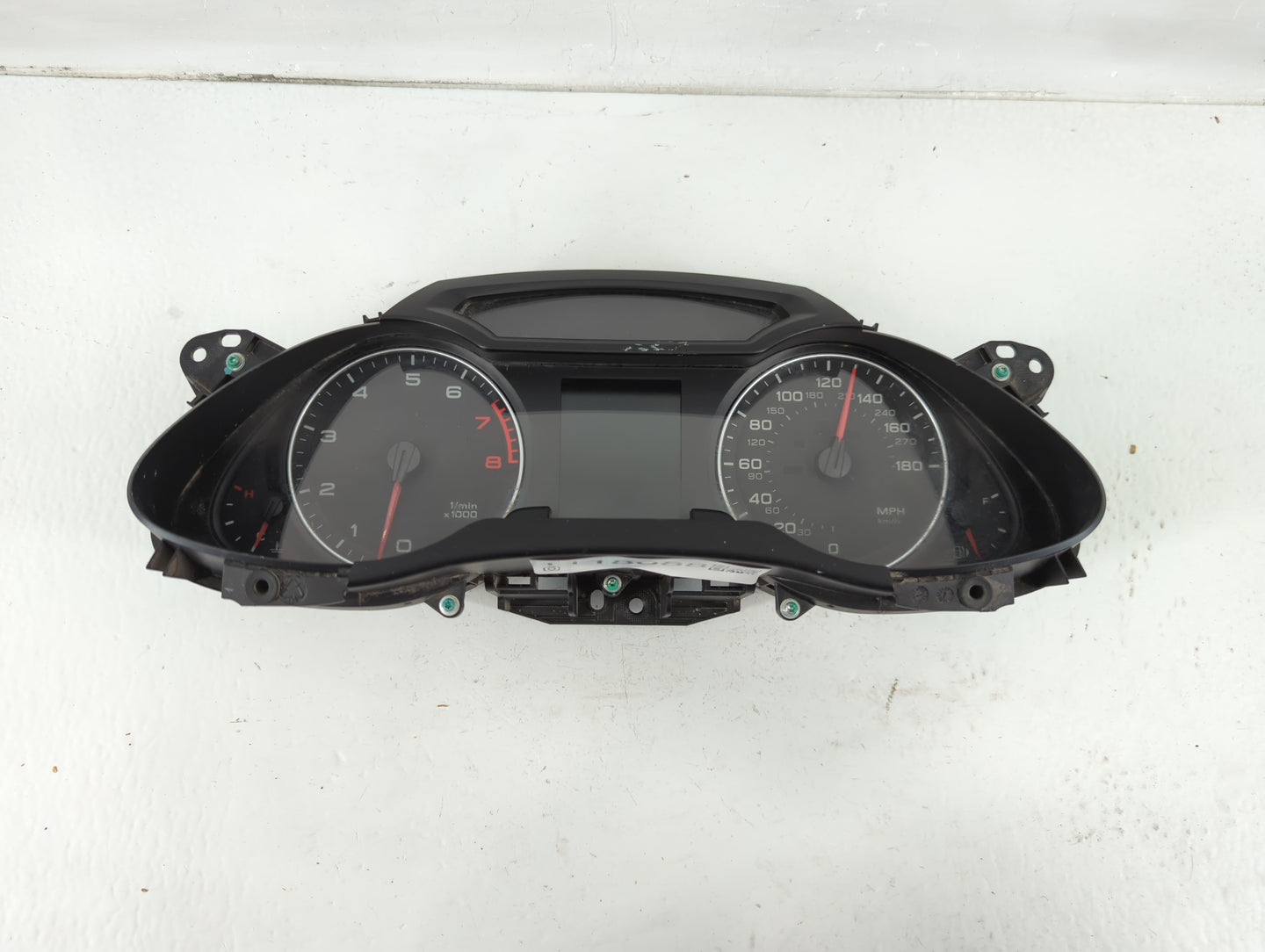 2010-2012 Audi A4 Instrument Cluster Speedometer Gauges P/N:8K0 920 950 E Fits Fits 2010 2011 2012 OEM Used Auto Parts - Oem