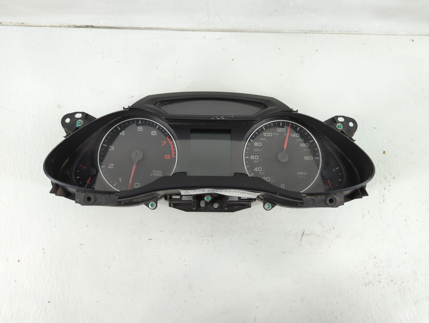 2010-2012 Audi A4 Instrument Cluster Speedometer Gauges P/N:8K0 920 950 E Fits Fits 2010 2011 2012 OEM Used Auto Parts - Oem