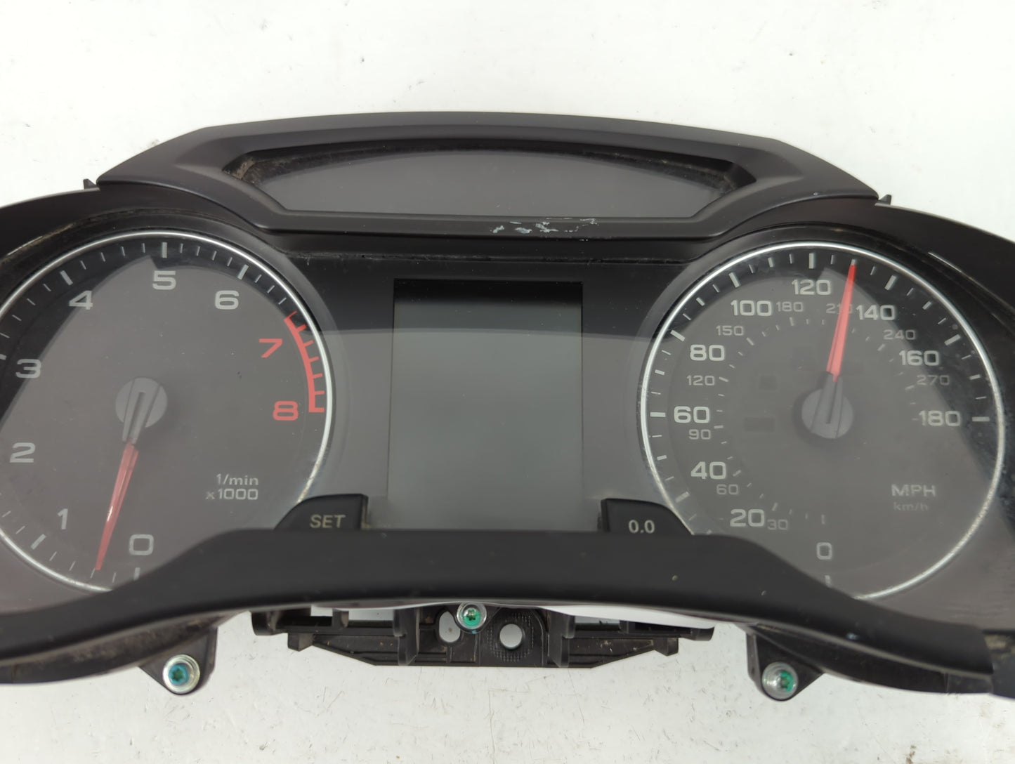 2010-2012 Audi A4 Instrument Cluster Speedometer Gauges P/N:8K0 920 950 E Fits Fits 2010 2011 2012 OEM Used Auto Parts - Oem