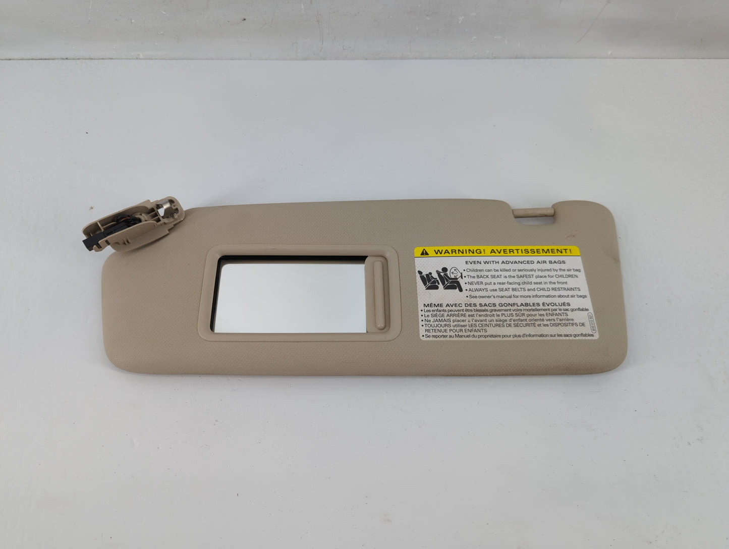 2009-2012 Audi A4 Sun Visor Shade Replacement Driver Left Mirror Fits Fits 2009 2010 2011 2012 OEM Used Auto Parts - Oemused
