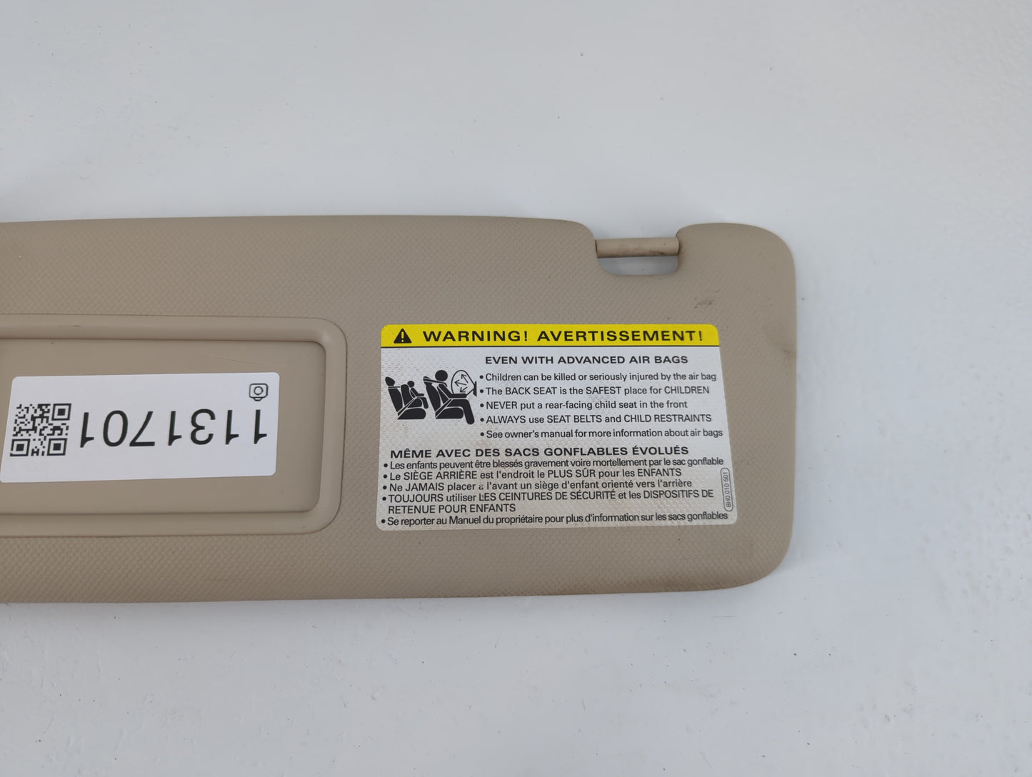 2009-2012 Audi A4 Sun Visor Shade Replacement Driver Left Mirror Fits Fits 2009 2010 2011 2012 OEM Used Auto Parts - Oemused