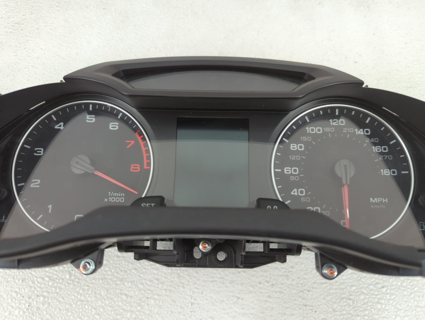 2010-2012 Audi A4 Instrument Cluster Speedometer Gauges P/N:8K0 920 950 E Fits Fits 2010 2011 2012 OEM Used Auto Parts - Oem