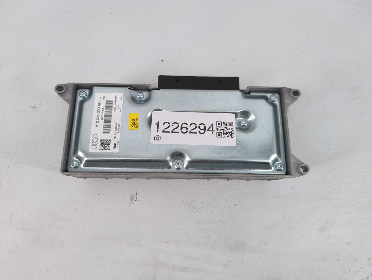 2010 Audi A4 PCM Engine Control Computer ECU ECM PCU OEM P/N:8T0 035 223 AH Fits OEM Used Auto Parts - Oemusedautoparts1.com