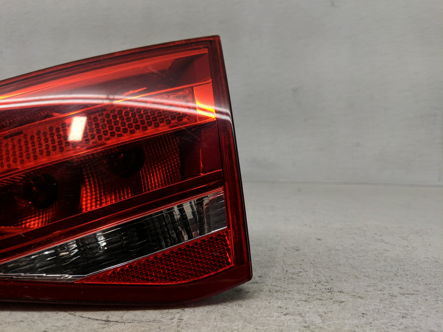 2009-2012 Audi A4 Tail Light Assembly Driver Left OEM Fits Fits 2009 2010 2011 2012 OEM Used Auto Parts - Oemusedautoparts1.