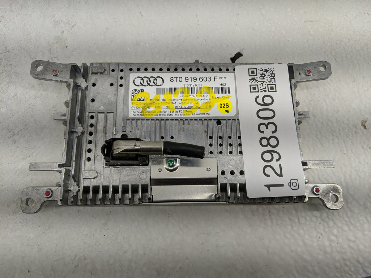 2009-2016 Audi A4 Information Radio Display Screen 1298306 - Oemusedautoparts1.com