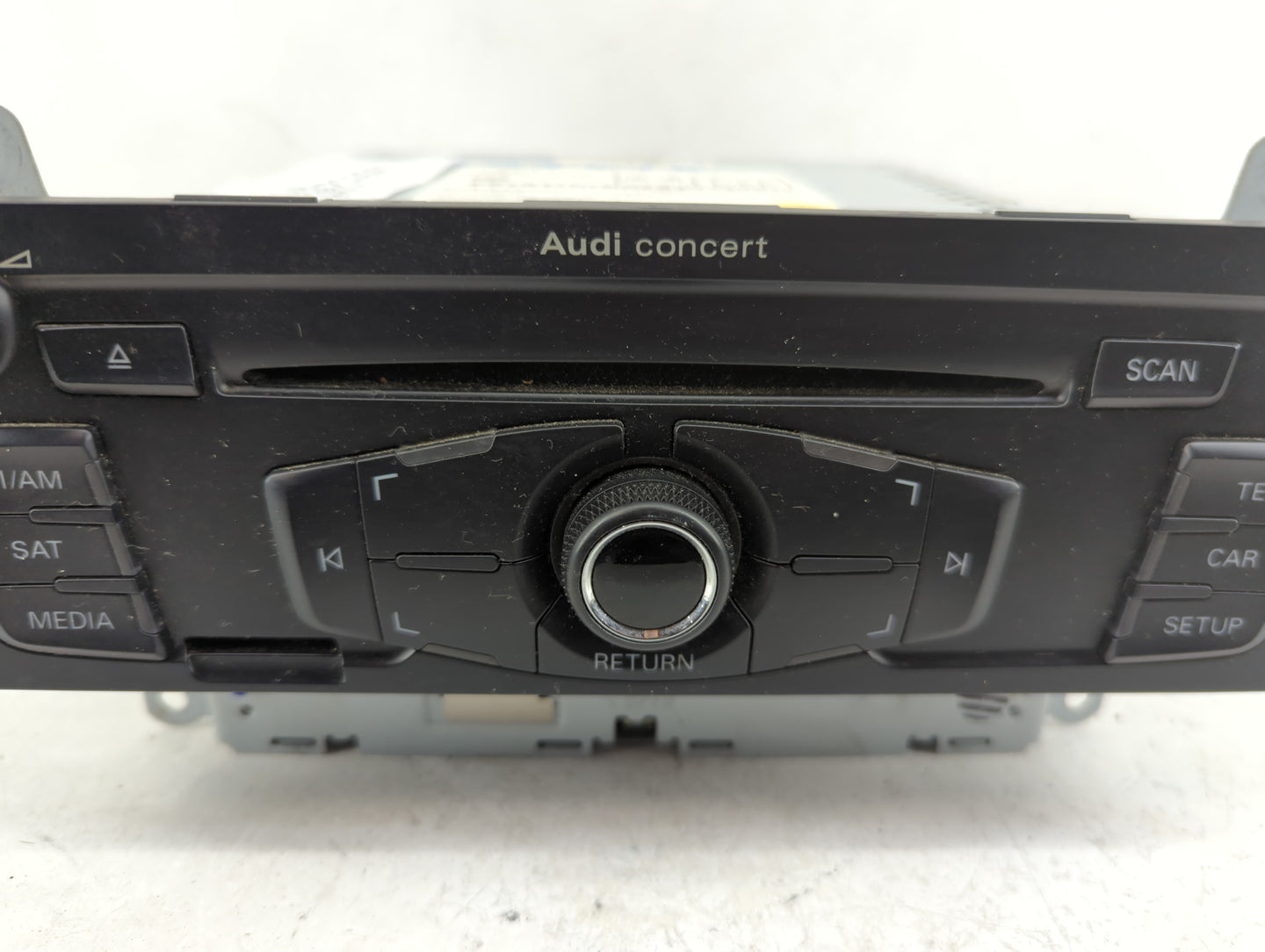 2010-2012 Audi A4 Radio AM FM Cd Player Receiver Replacement P/N:8T1035186R Fits Fits 2010 2011 2012 2013 2014 2015 2016 201
