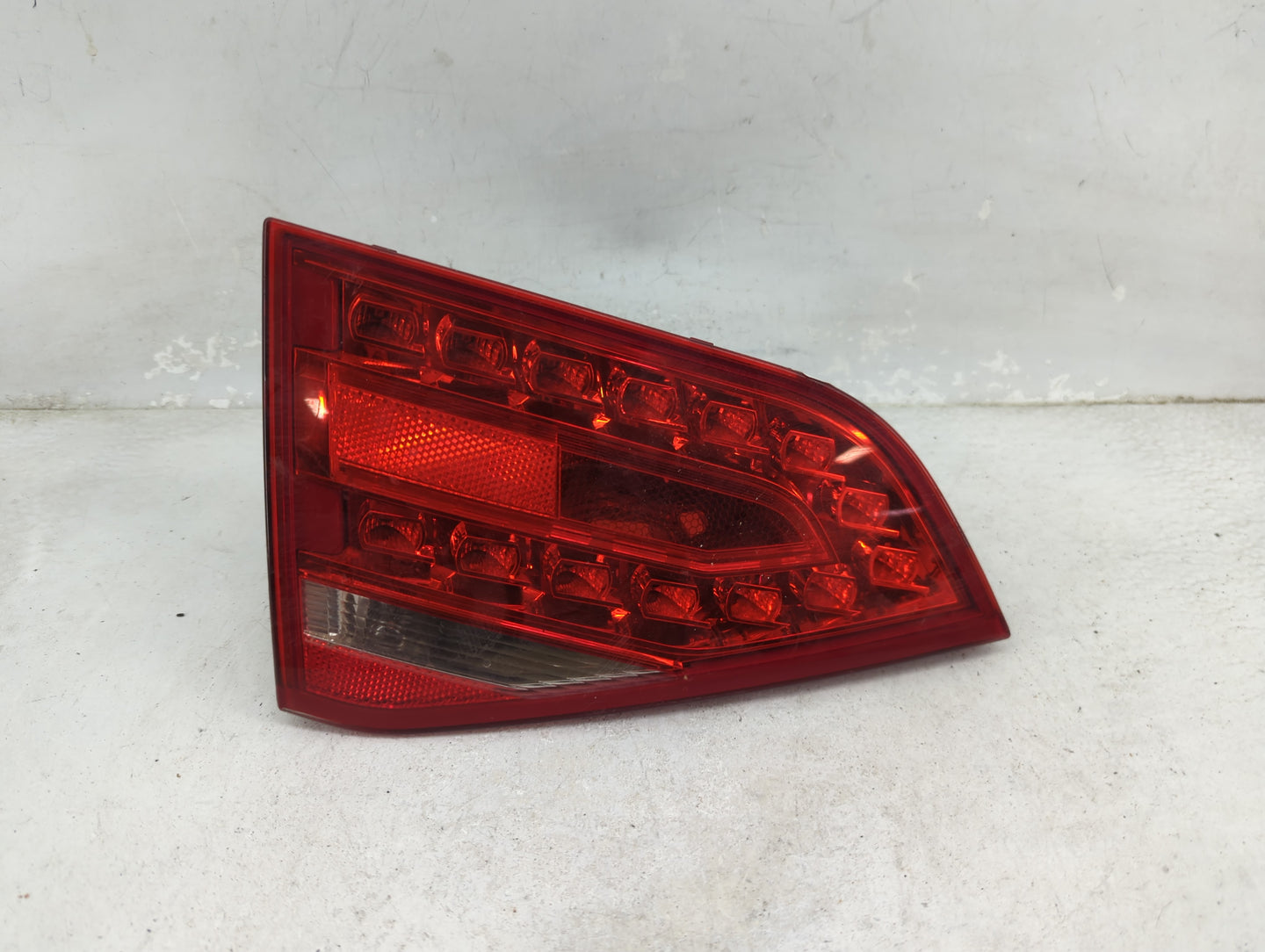 2010-2012 Audi A4 Tail Light Assembly Driver Left OEM Fits Fits 2010 2011 2012 OEM Used Auto Parts - Oemusedautoparts1.com