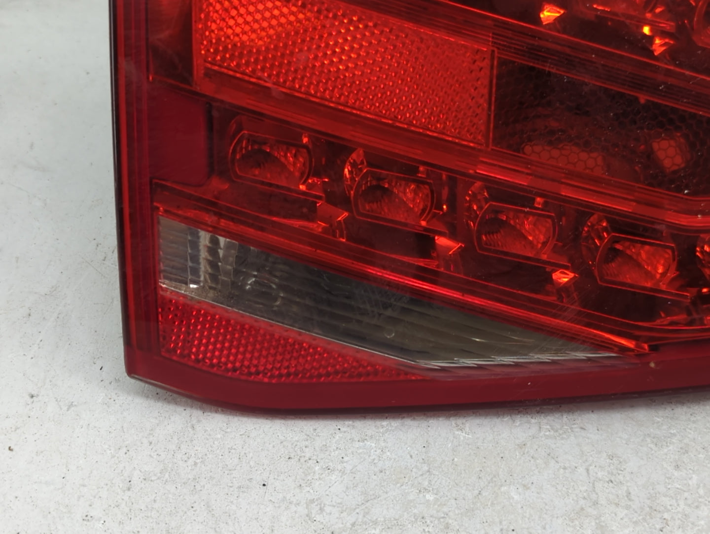 2010-2012 Audi A4 Tail Light Assembly Driver Left OEM Fits Fits 2010 2011 2012 OEM Used Auto Parts - Oemusedautoparts1.com