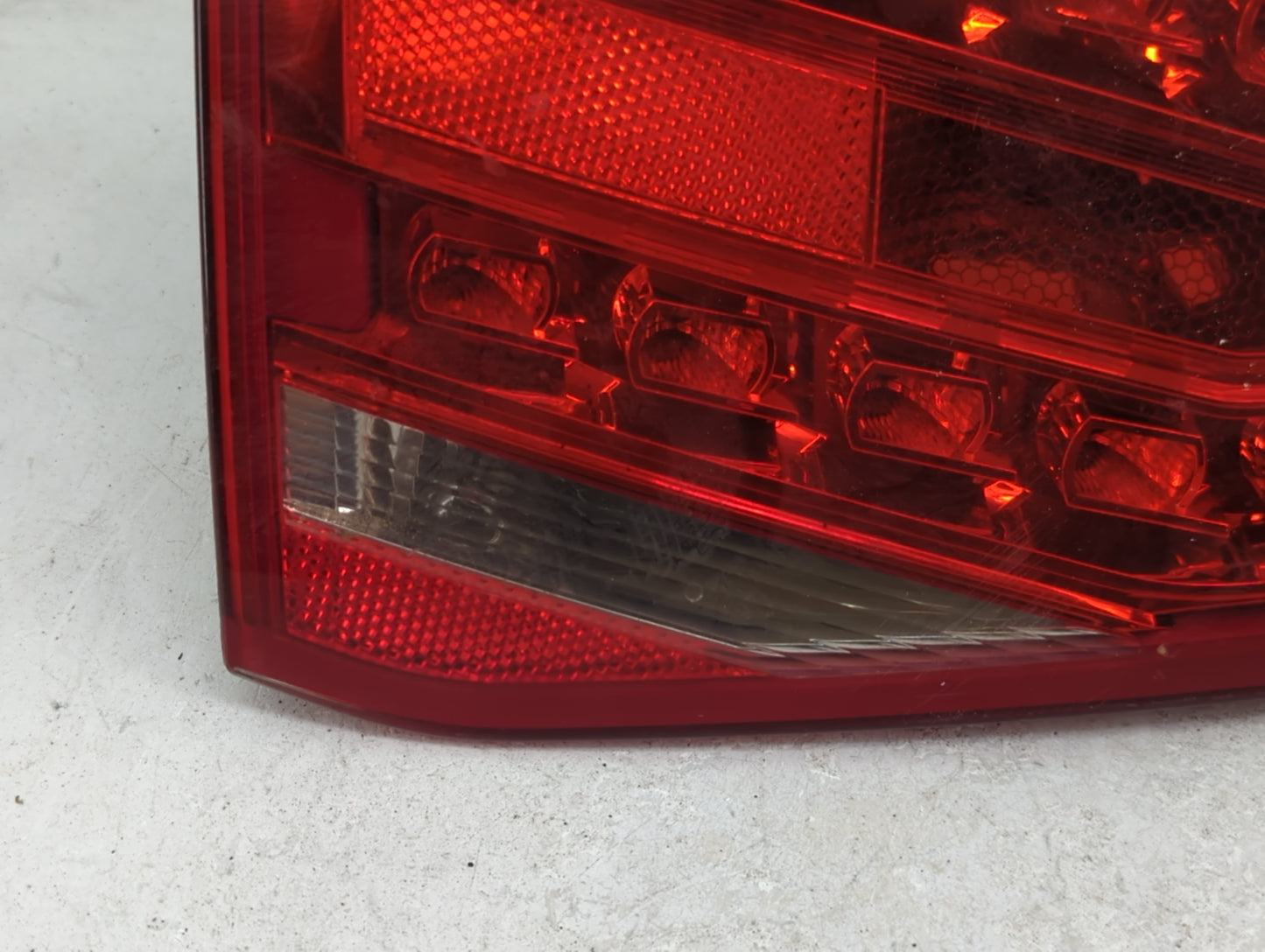 2010-2012 Audi A4 Tail Light Assembly Driver Left OEM Fits Fits 2010 2011 2012 OEM Used Auto Parts - Oemusedautoparts1.com
