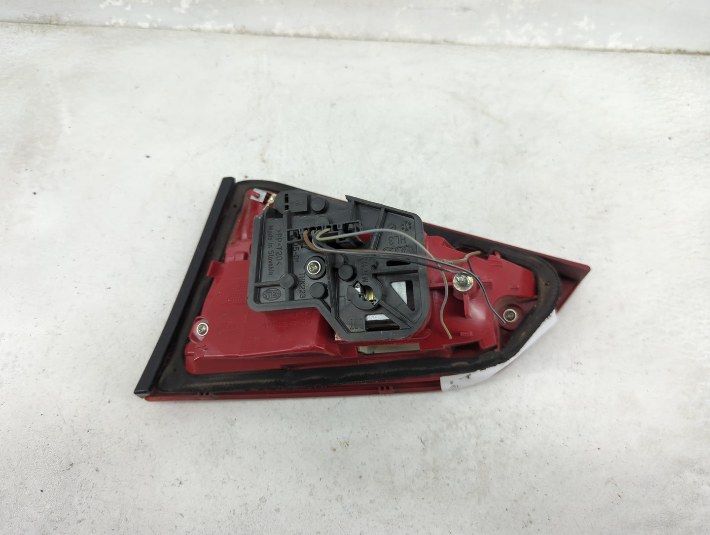 2010-2012 Audi A4 Tail Light Assembly Driver Left OEM Fits Fits 2010 2011 2012 OEM Used Auto Parts - Oemusedautoparts1.com
