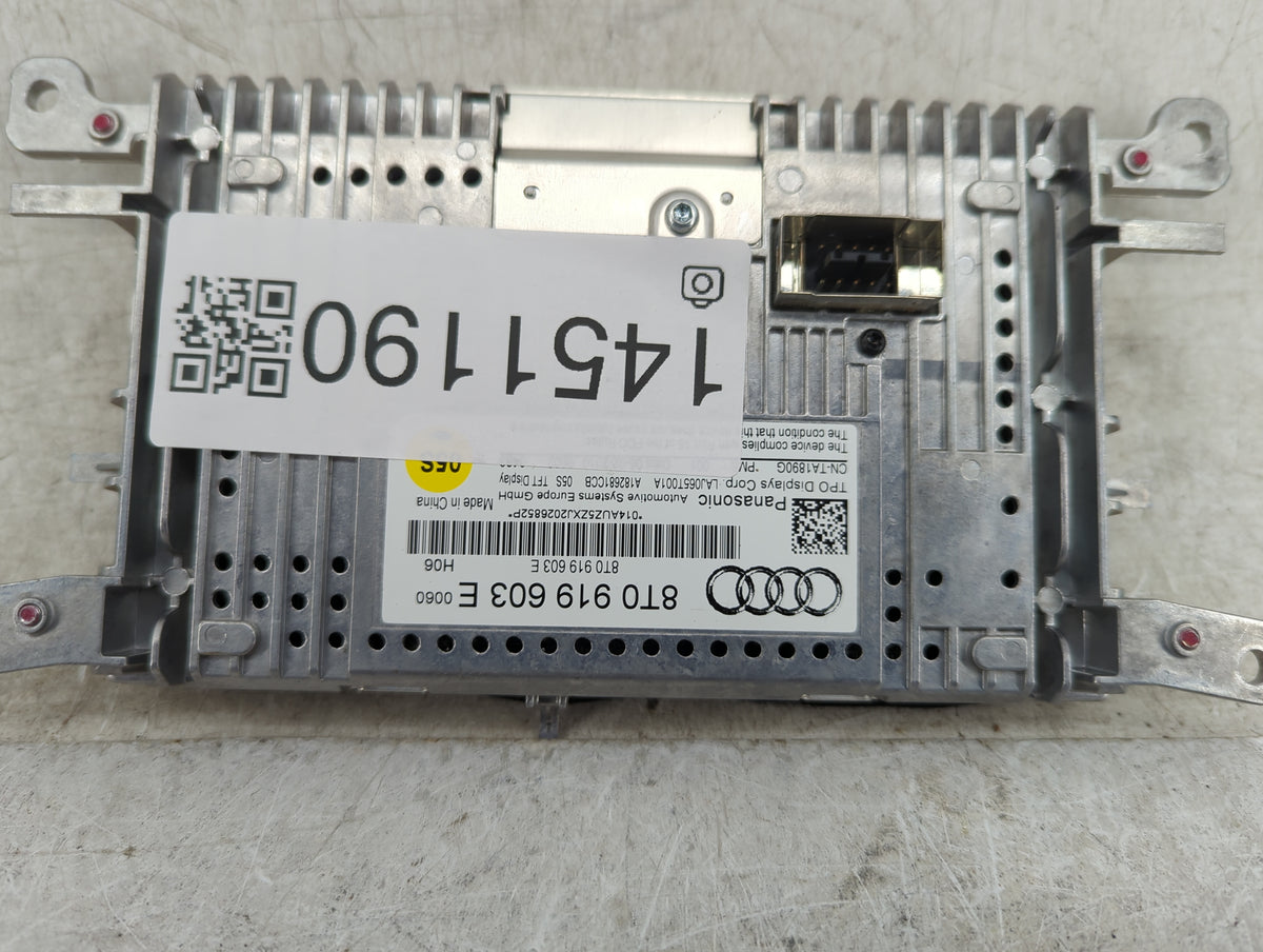 2010 Audi A4 Information Radio Display Screen - Oemusedautoparts1.com