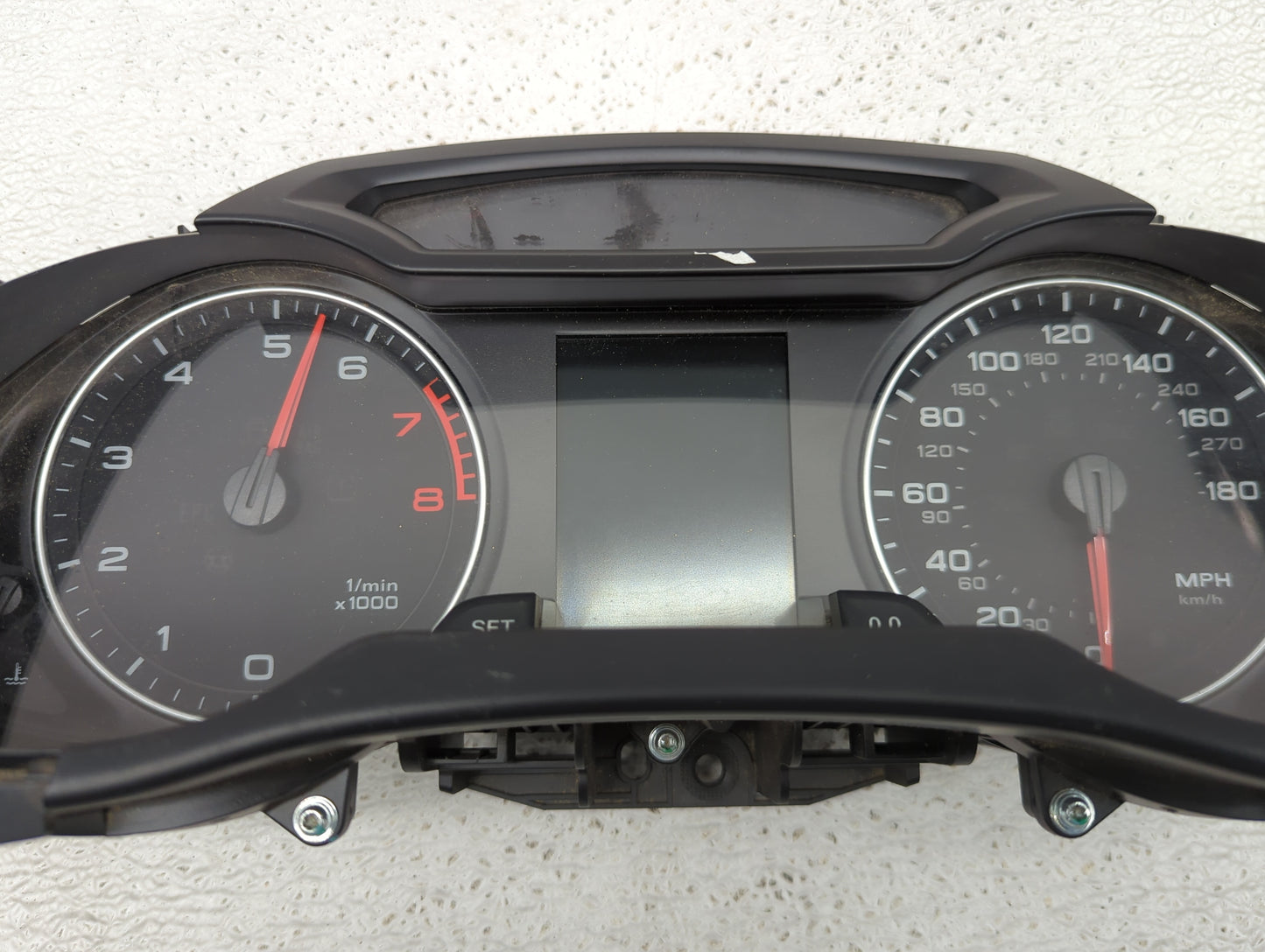 2010-2012 Audi A4 Instrument Cluster Speedometer Gauges P/N:8K0920950E 503002370402 Fits Fits 2010 2011 2012 OEM Used Auto P