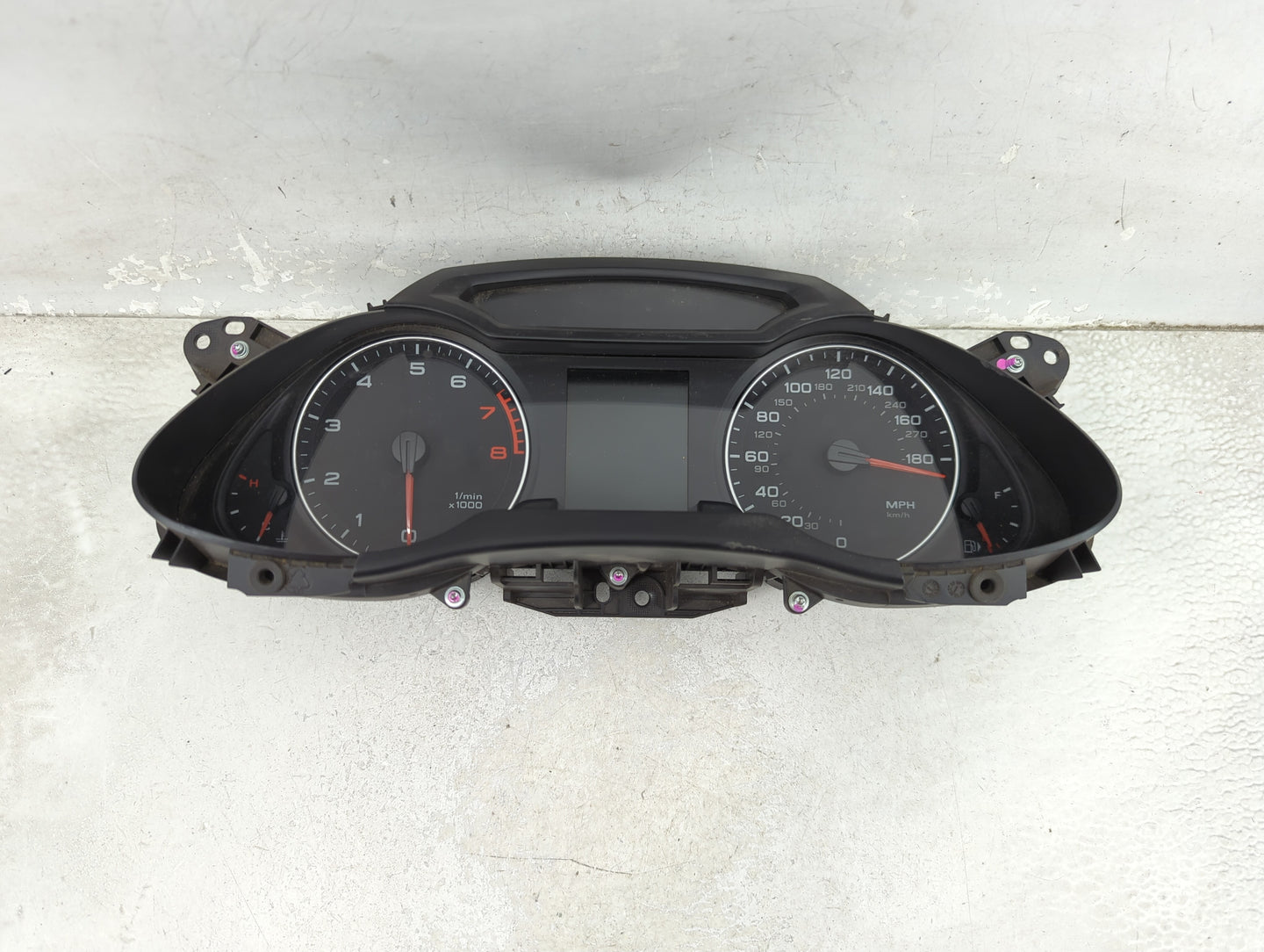 2010-2012 Audi A4 Instrument Cluster Speedometer Gauges P/N:503 002 370 402 8K0 920 950 E Miles: Fits Fits 2010 2011 2012 OE