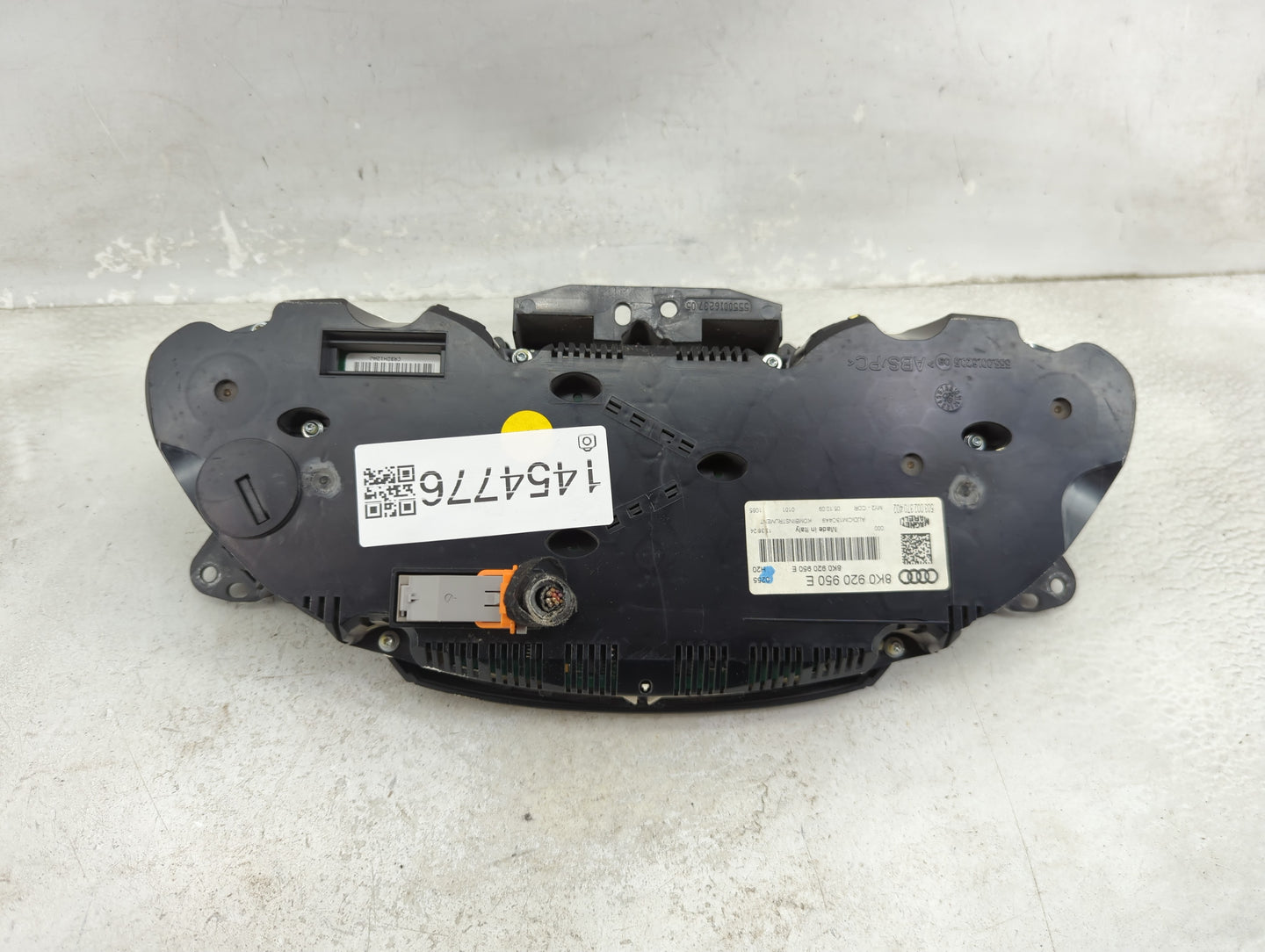 2010-2012 Audi A4 Instrument Cluster Speedometer Gauges P/N:8K0 920 950 E Miles: Fits Fits 2010 2011 2012 OEM Used Auto Part