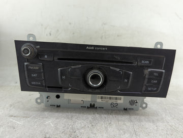2010-2012 Audi A4 Radio AM FM Cd Player Receiver Replacement P/N:8T1035186R CQ-JA1962G Fits OEM Used Auto Parts - Oemusedaut