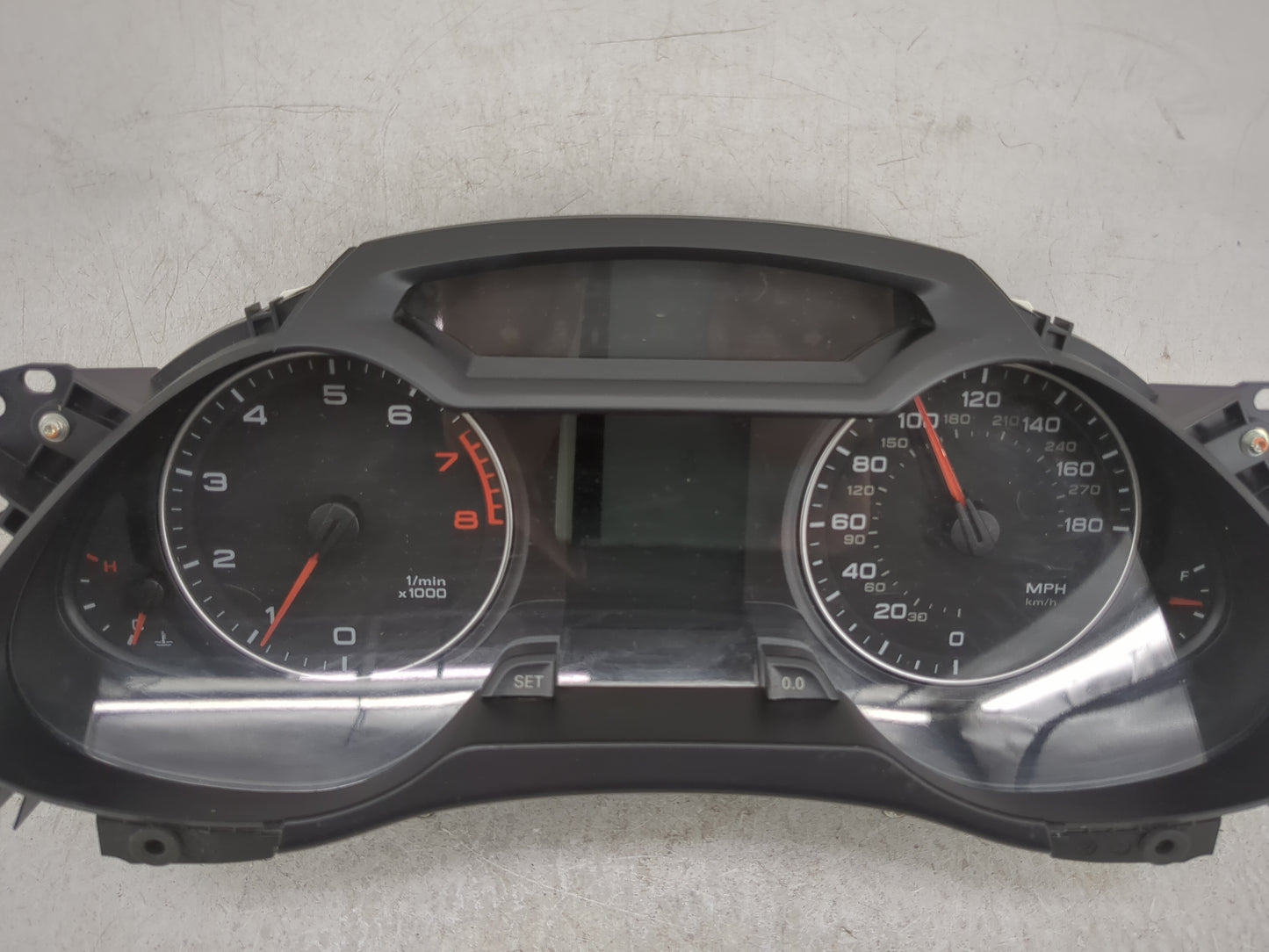 2010-2012 Audi A4 Instrument Cluster Speedometer Gauges P/N:8K0 920 950 E Miles: Fits Fits 2010 2011 2012 OEM Used Auto Part