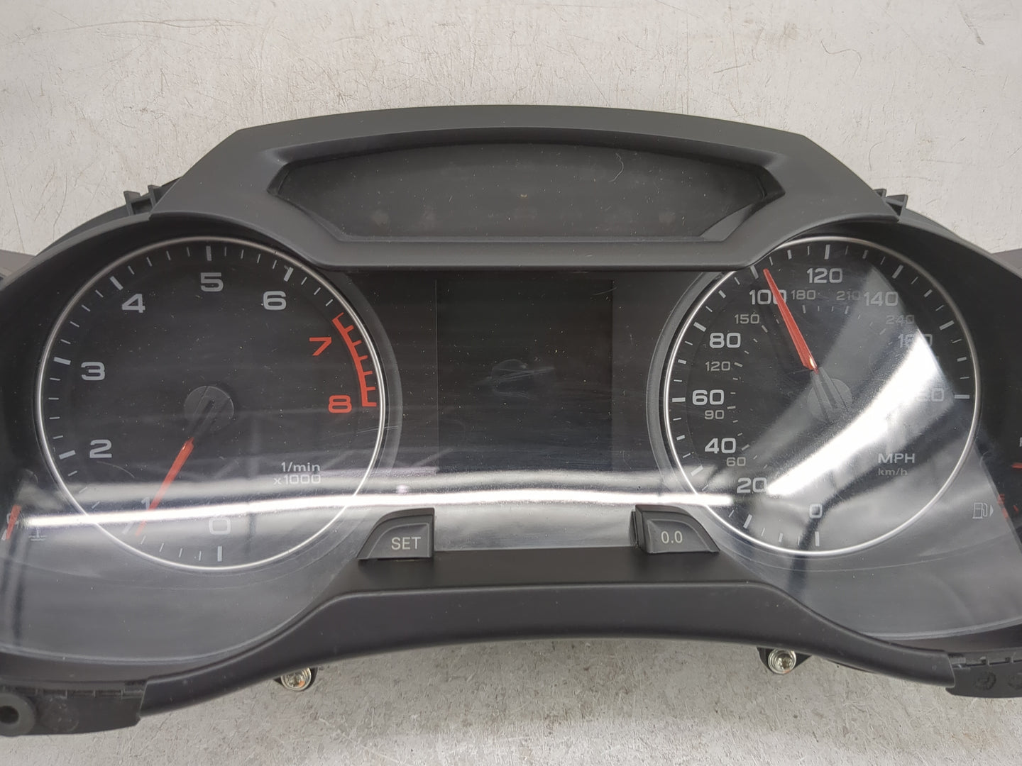 2010-2012 Audi A4 Instrument Cluster Speedometer Gauges P/N:8K0 920 950 E Miles: Fits Fits 2010 2011 2012 OEM Used Auto Part
