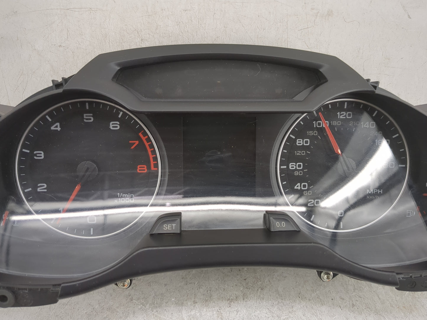 2010-2012 Audi A4 Instrument Cluster Speedometer Gauges P/N:8K0 920 950 E Miles: Fits Fits 2010 2011 2012 OEM Used Auto Part
