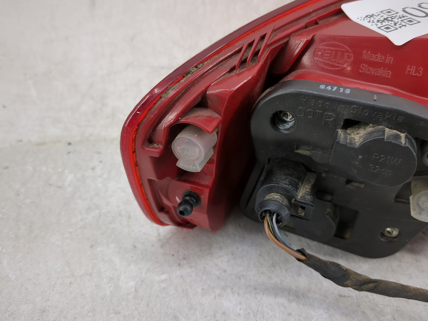 2009-2012 Audi A4 Tail Light Assembly Passenger Right OEM Fits Fits 2009 2010 2011 2012 OEM Used Auto Parts - Oemusedautopar