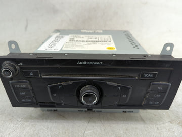 2010-2012 Audi A4 Radio AM FM Cd Player Receiver Replacement P/N:8T1035186R CQ-JA1962G Fits OEM Used Auto Parts - Oemusedaut