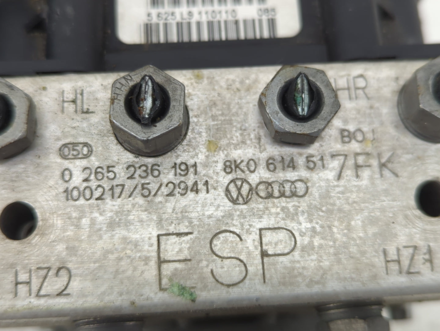 2010-2012 Audi A4 ABS Pump Control Module Replacement P/N:0265236191 8K0614517FK, 0265951171 Fits Fits 2010 2011 2012 OEM Us