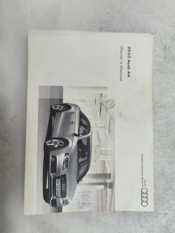 2010 Audi A4 Owners Manual Book Guide P/N:102.561.8K2.23 OEM Used Auto Parts