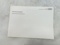 2010 Audi A4 Owners Manual Book Guide P/N:102.561.8K2.23 OEM Used Auto Parts - Oemusedautoparts1.com