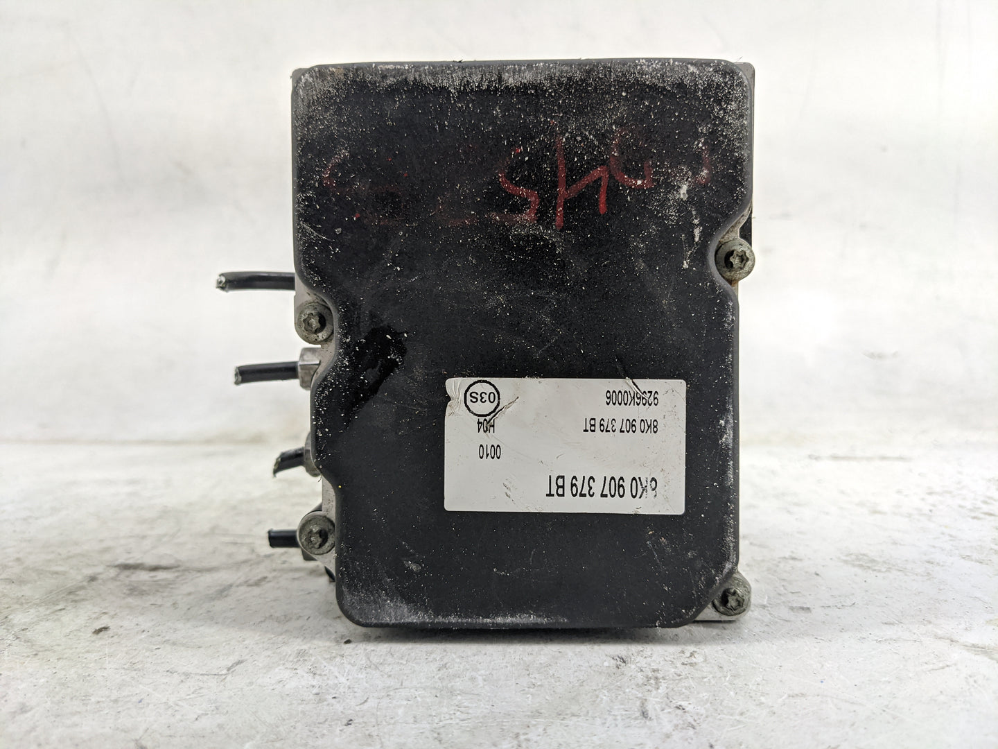 2010-2012 Audi A4 ABS Pump Control Module Replacement P/N:8K0614517FK 0265236191, 8K0907379BT, 0265951171 Fits Fits 2010 201