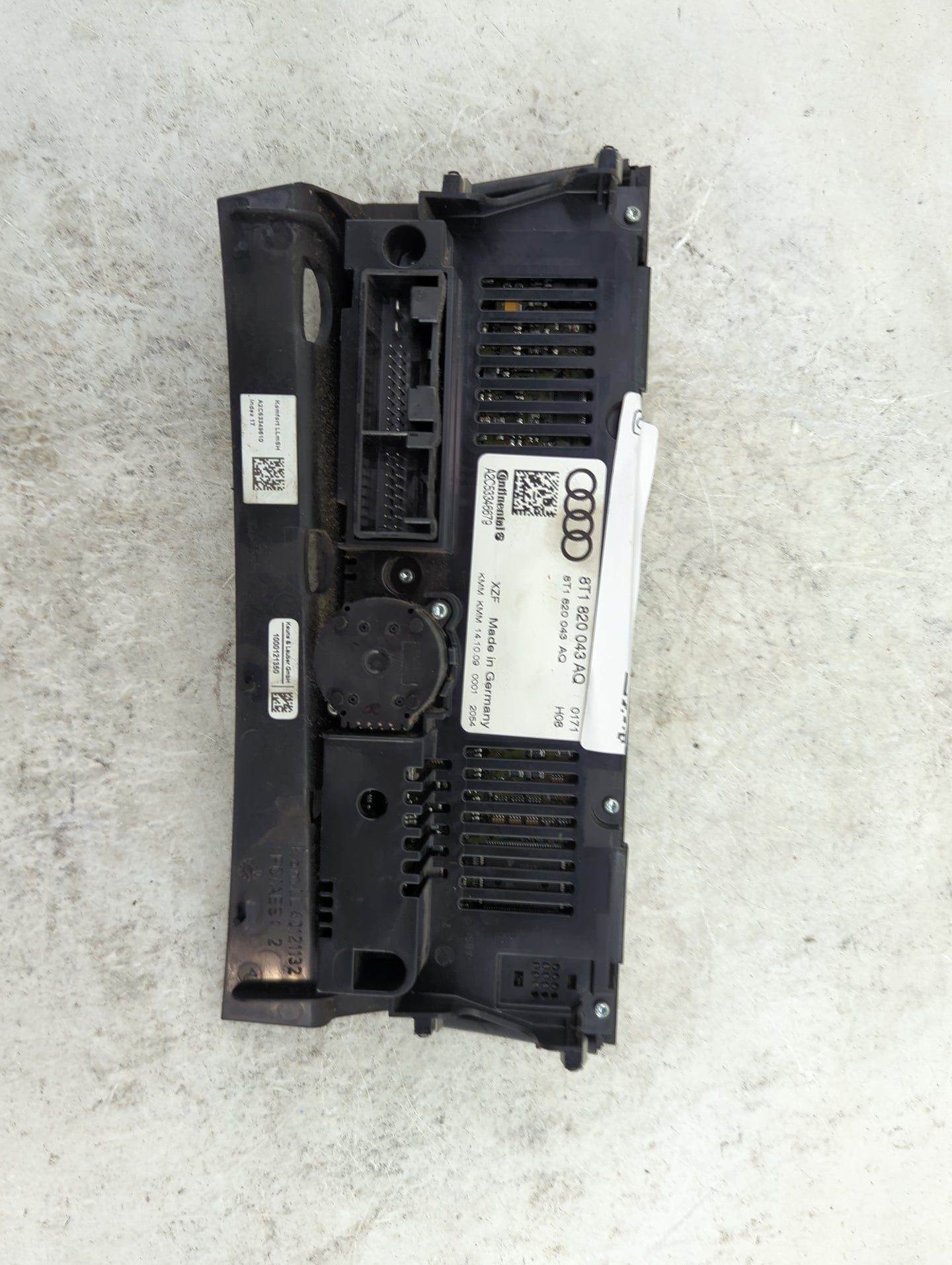 2009-2012 Audi A4 Climate Control Module Temperature AC/Heater Replacement P/N:8T1820043AQ A2C53346679 Fits OEM Used Auto Pa