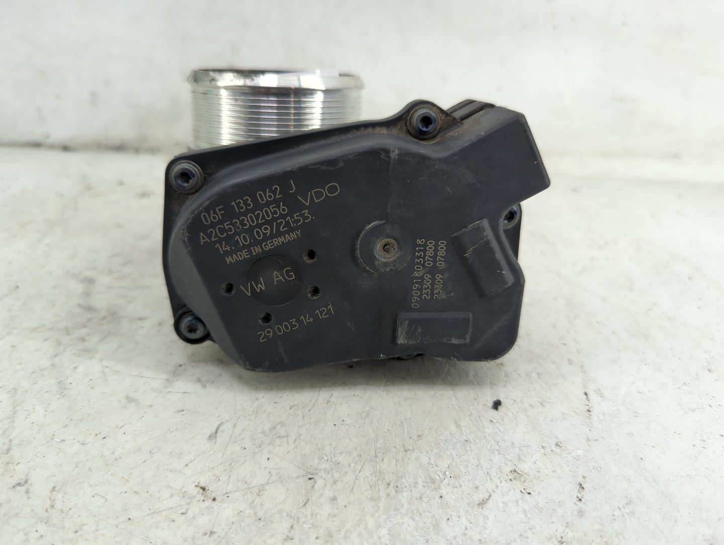2005-2016 Audi A4 Throttle Body P/N:06F 133 062 J A2C53302056 Fits OEM Used Auto Parts - Oemusedautoparts1.com