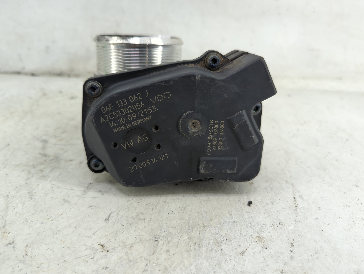 2005-2016 Audi A4 Throttle Body P/N:06F 133 062 J A2C53302056 Fits OEM Used Auto Parts - Oemusedautoparts1.com
