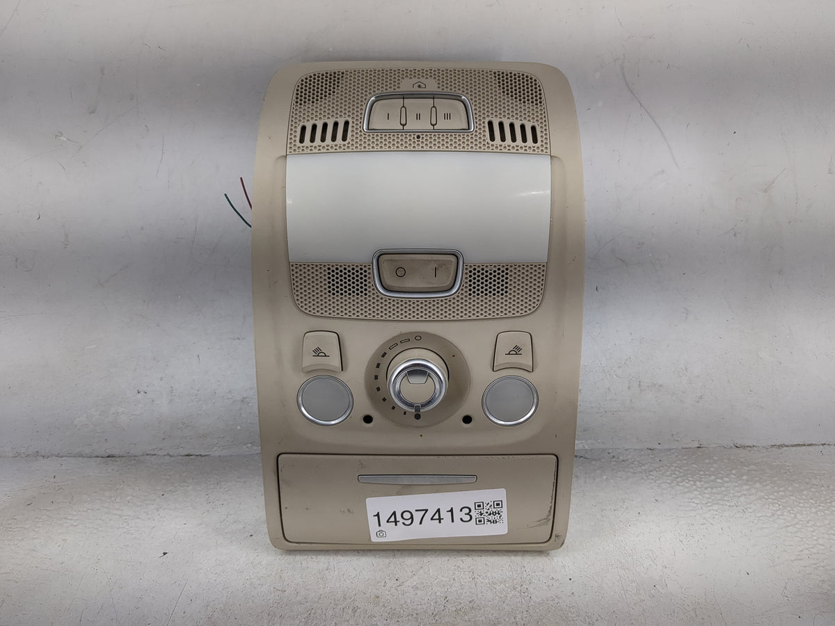 2009-2016 Audi A4 Overhead Roof Console Beige 1497413 - Oemusedautoparts1.com