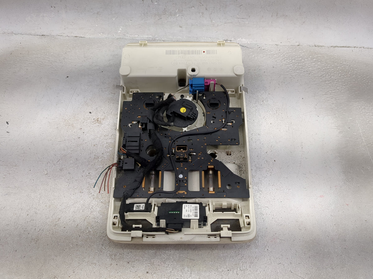2009-2016 Audi A4 Overhead Roof Console Beige 1497413 - Oemusedautoparts1.com