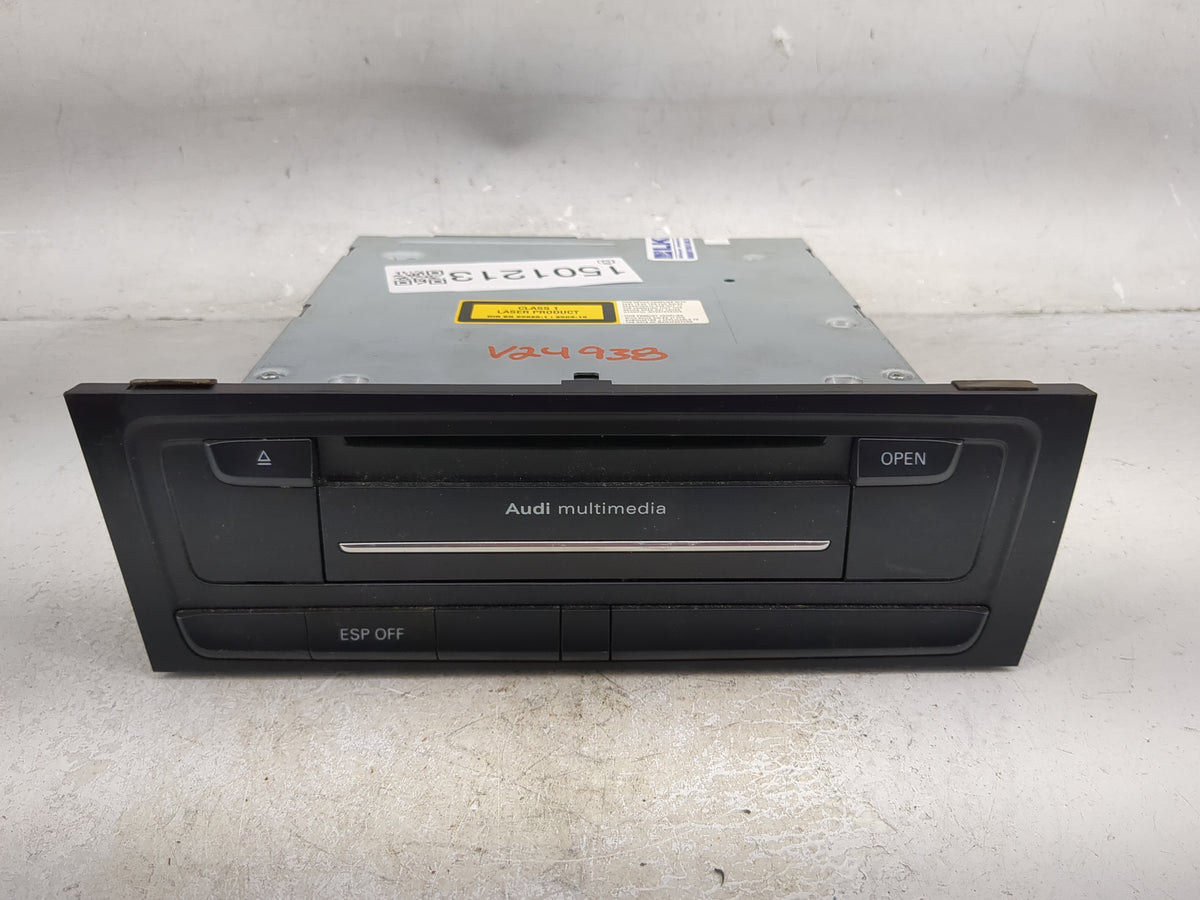 2009-2012 Audi A4 Radio AM FM Cd Player Receiver Replacement P/N:133-5770W1L1D4Z1 1859137 Fits Fits 2009 2010 2011 2012 OEM 